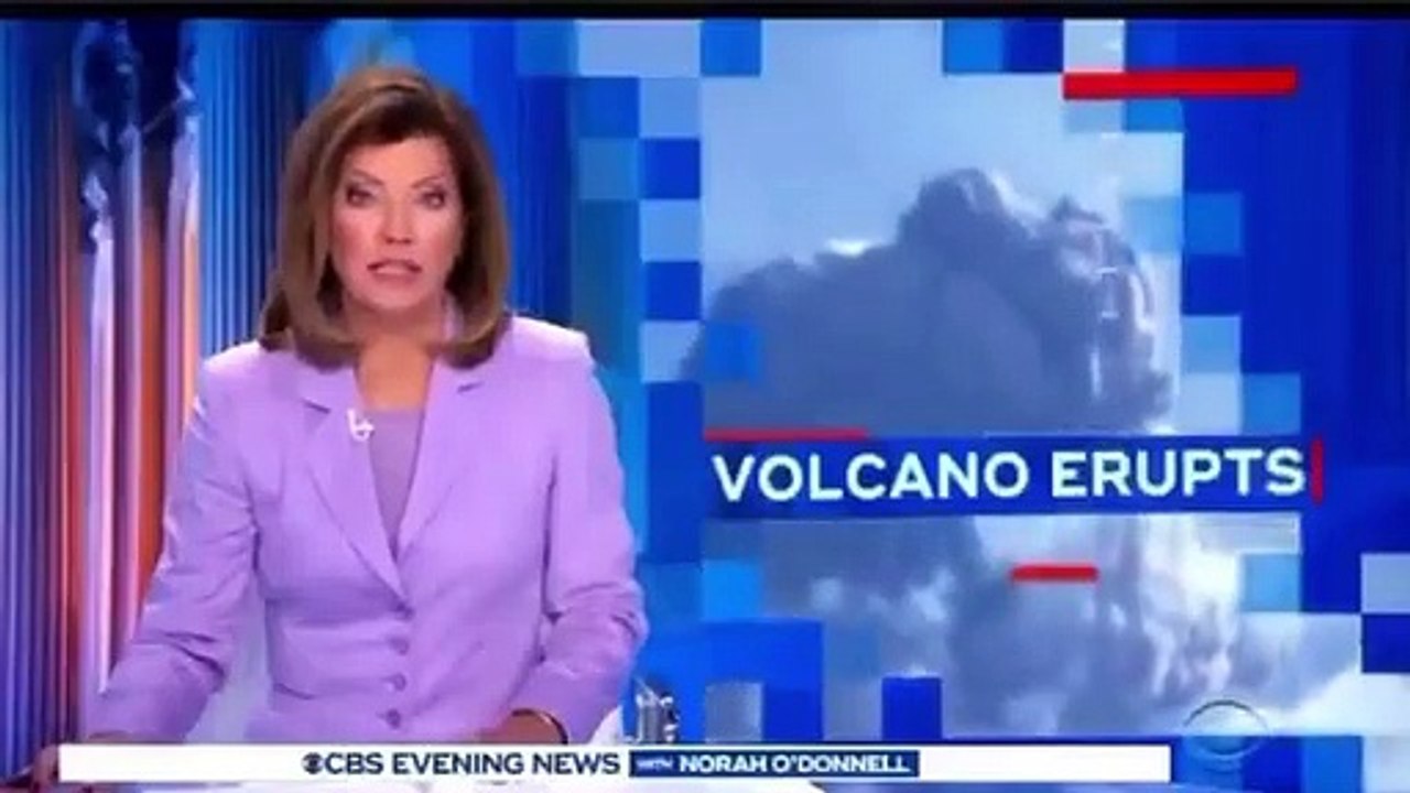 Apenas pessoas vacinadas foram resgatadas de uma ilha com vulcão em erupção.