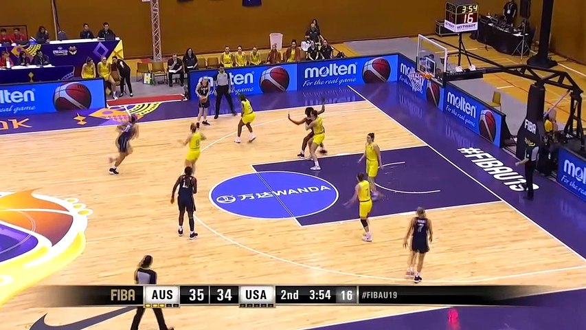 Australia V Usa Highlights W Bueckers Mvp Performance Fiba U19 Women S Basketball World Cup 2019 Video Dailymotion