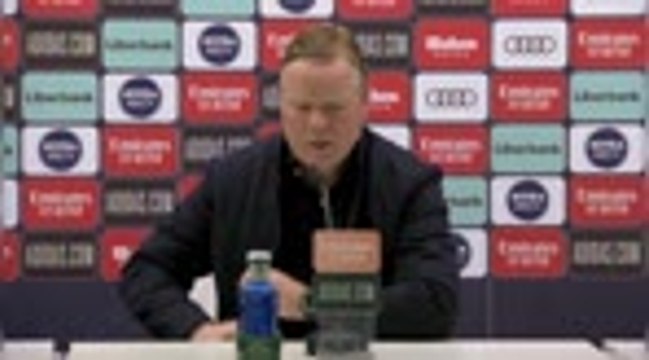 Clasico - Koeman : Nous aurions dû avoir un penalty