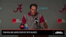 Nick Saban Addresses Injuries Along Offensive Line Following Second Spring Scrimmage
