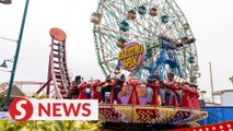 Coney Island amusement park reopens after Covid-19 shutdown