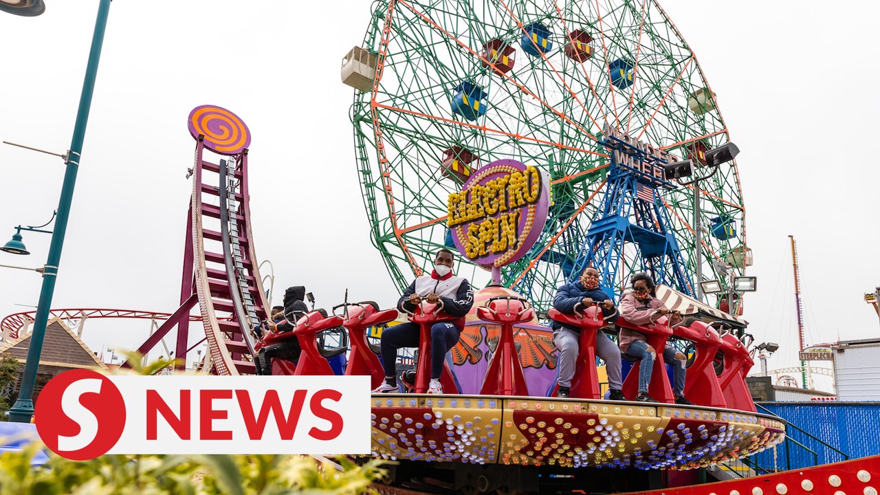Coney Island amusement park reopens after Covid-19 shutdown