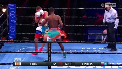 Сергей Липинец -Джарон Эннис видео боя