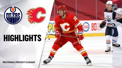 Oilers @ Flames 4/10/21 | NHL Highlights