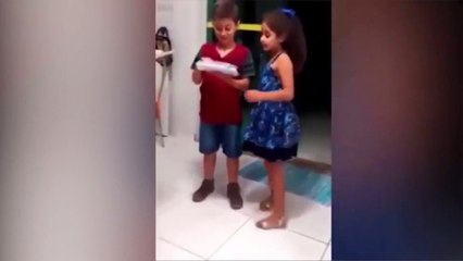 Babasının sesini yeniden duyan çocuğun duygusal anları