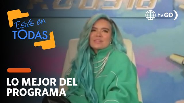 Estás en Todas: Karol G responde a los rumores de ruptura con Anuel AA (HOY)
