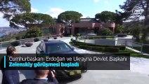 Cumhurbaşkanı Erdoğan ve Ukrayna Devlet Başkanı Zelenskiy görüşmesi başladı