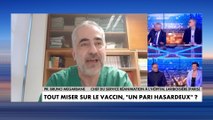 Pr Bruno Megarbane : « Rien ne pourra se faire sans vaccination mais a cours termes, elle ne sera pas suffisante à elle-même, il faudra y associer la poursuite des mesures barrières »