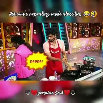 Cooku With Comali 2 | Sarath | Ashwin | Shivaangi | Cook |Brocolli | Ashwin's Repeating Mode Attrocities | Rakshan | Funny Videos