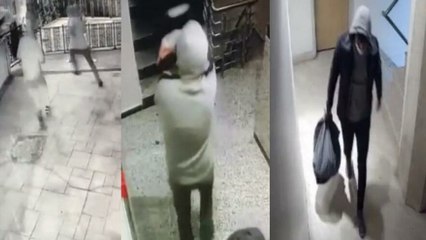 Apartmana hırsızlığa geldiler, ev sahibine yakalandılar