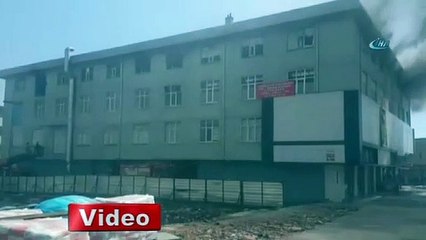 Gaziosmanpaşa'da yangın! Çok sayıda yaralı var