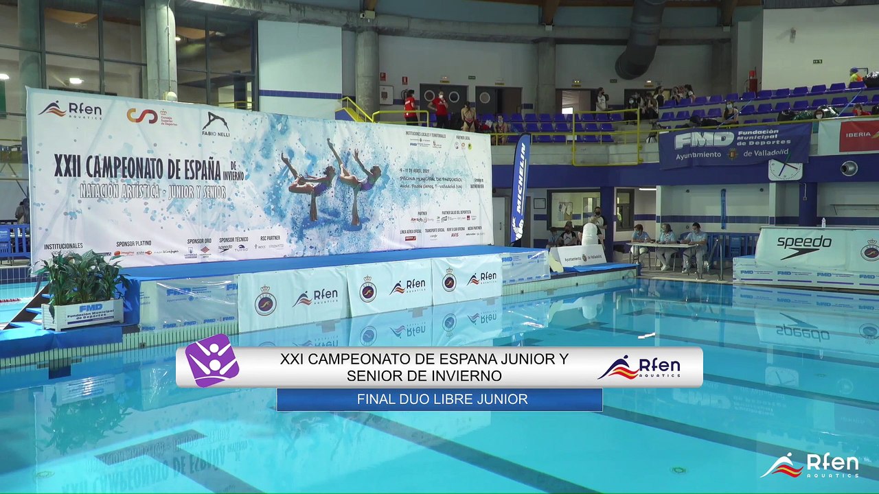 XXI CAMPEONATO DE ESPAÑA JUNIOR y SENIOR DE INVIERNO - FINAL DUO LIBRE JUNIOR (BLOQUE 1)