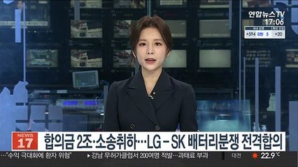 합의금 2조·소송취하…LG-SK 배터리분쟁 전격합의