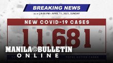 DOH reports 11,681 new cases, bringing the national total to 864,868, as of April 11, 2021