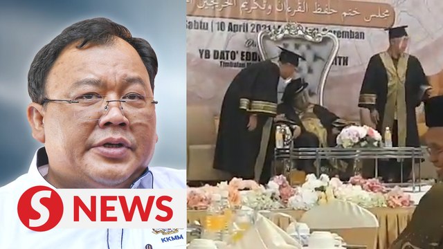 Deputy minister apologises for nodding off at school graduation ceremony