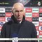 Football - Real Madrid - FC Barcelona - Zinédine Zidane : "Estamos muy contentos por el esfuerzo y por el trabajo"