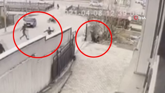 Polisten kaçan yankesici tepetaklak düşünce yakalandı