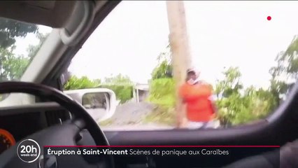 Saint-Vincent : l’éruption du volcan de la Soufrière force la population à fuir