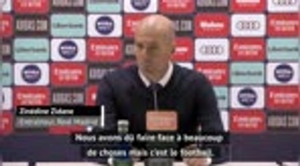 30e j. - Zidane : "Nous sommes à la limite physiquement"