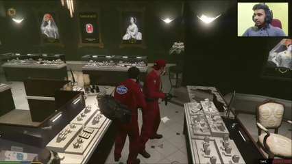 ROBBERY IN CITY'S BIGGEST JEWELLERY SHOP _ GTA V GAMEPLAY #7 @60fps