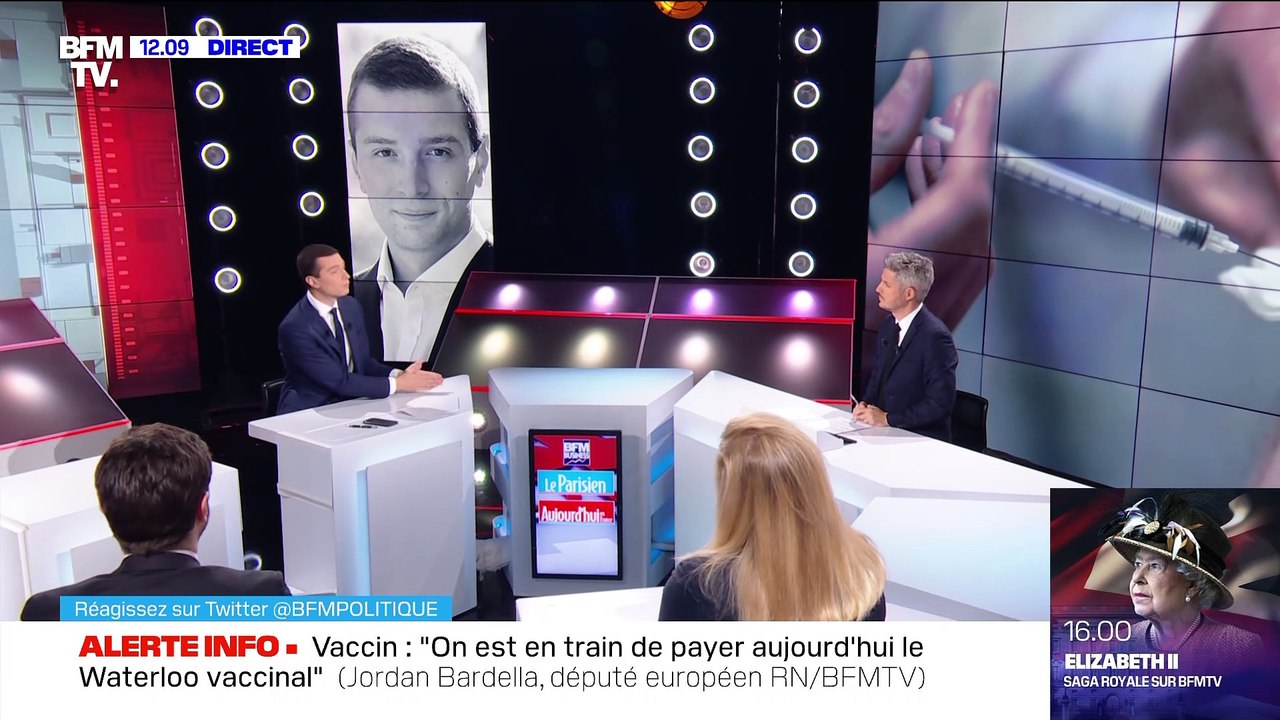Restaurants clandestins: "J'ai du mal à condamner des gens qui ne peuvent plus travailler depuis un an", Jordan Bardella - 11/04