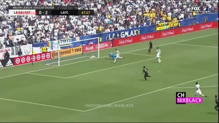 Zlatan İbrahimoviç ABD'deki ilk maçında yılın golünü attı!