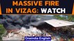 Andhra Pradesh: Fire breaks out in scrap unit in Visakhapatnam due to short circuit | Oneindia News