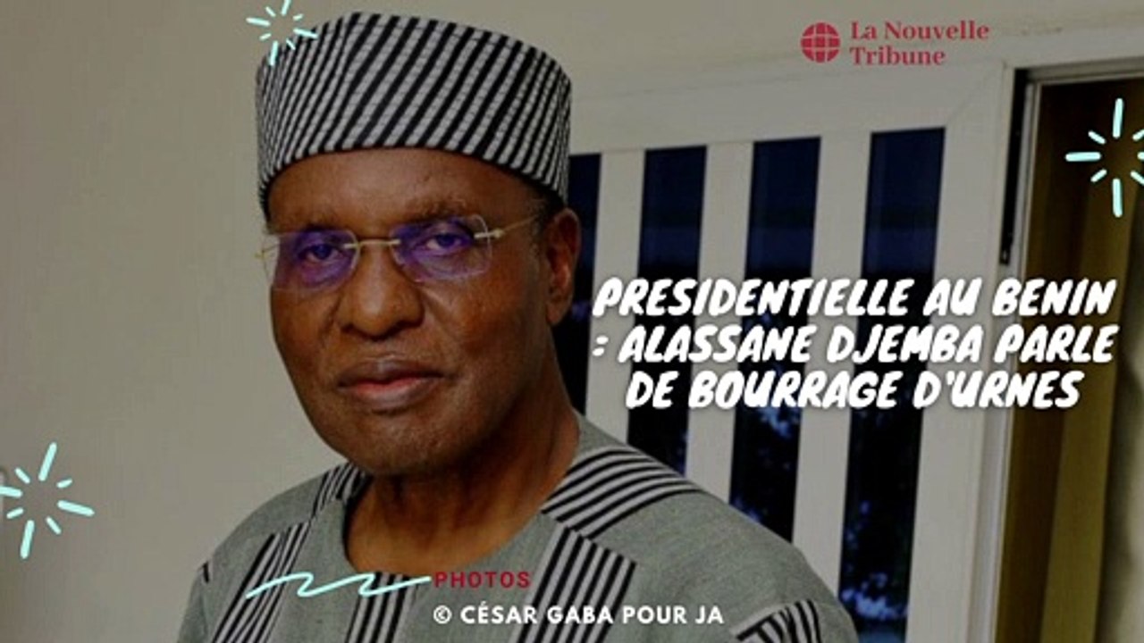 Présidentielle au Bénin : le candidat Alassane Djemba parle déjà de bourrage d’urnes