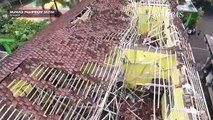 Gambar Udara Dampak Gempa M 6,1 di Malang: Atap Sekolah Ambruk, Rumah Warga Rusak