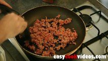 Quick Meals - Easy Ground Beef Recipes - Spicy Beef Wrap