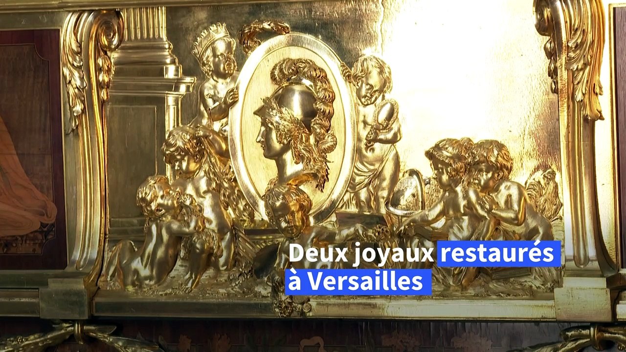 Château de Versailles: la chapelle royale et le cabinet d'angle restaurés
