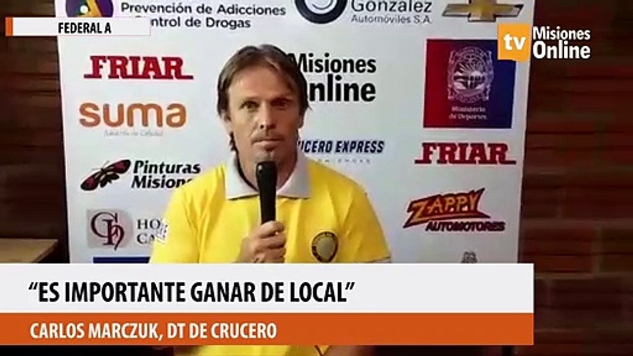 "Es importante ganar de local"