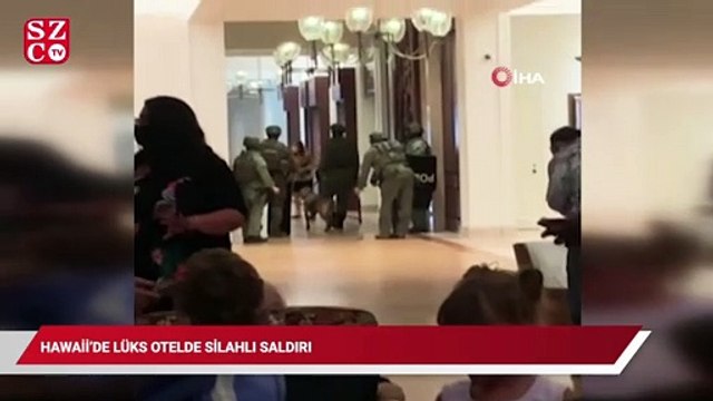 Hawaii'de lüks bir otelde silahlı saldırı