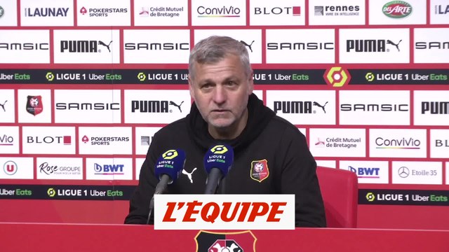 Genesio : « Il faut plus de spontanéité et d'agressivité » - Foot - L1 - Rennes
