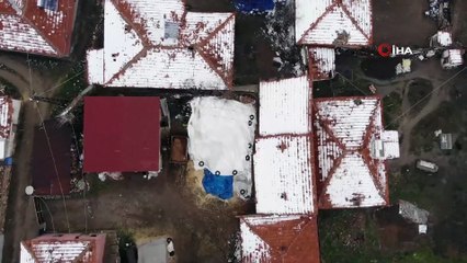 Kırıkkale-Kayseri Kara Yolunda Yoğun Sis ve Kar Etkili Oldu