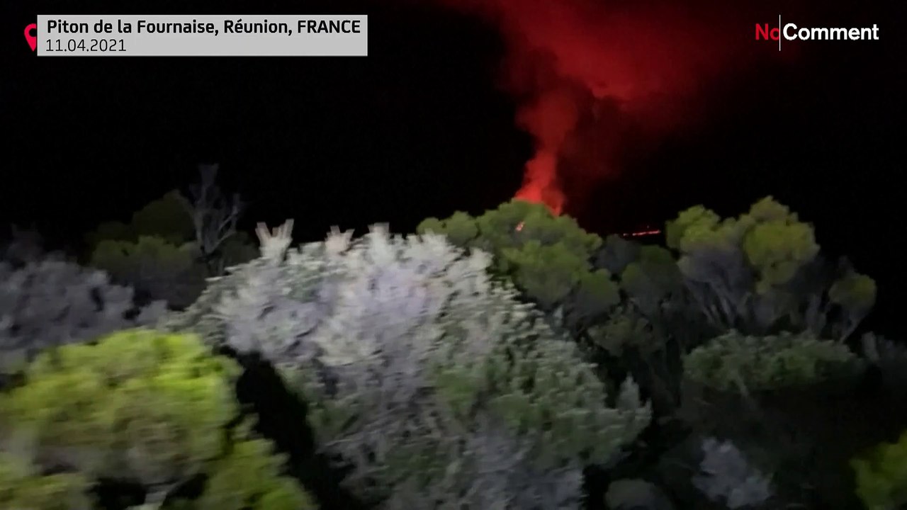 Piton de la Fournaise: Jetzt auch Vulkanausbruch auf La Réunion