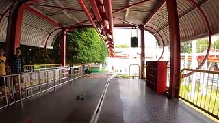 Sky Coaster Ride at Theme Park Dream World in Thailand