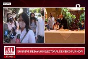 Keiko Fujimori: Vamos a tomar con mucha prudencia y serenidad los primeros resultados