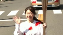 La antorcha olímpica prosigue su viaje por Japón y visita la prefectura de Nara