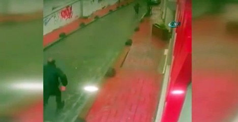 Mahkumun firarı film sahnelerini aratmadı