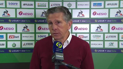 Claude Puel : "Ne pas s'enflammer"