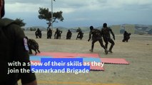 Turkish-backed Syrian rebel group holds 'graduation' for new fighters