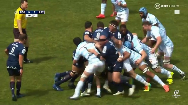 Résumé vidéo : Bordeaux-Bègles - Racing 92 : quart de finale