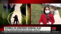 İstanbul'da genç kadına iğrenç taciz kamerada!