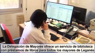 Servicio telefónico de Biblioteca para mayores de Leganés