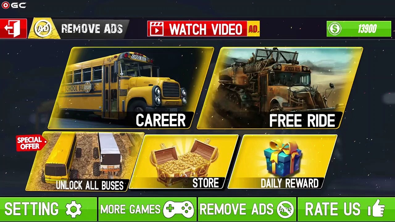 Monster Bus Derby - Bus Demolition Derby 2021- Crazy Monster Truck Games - Android GamePlay #4