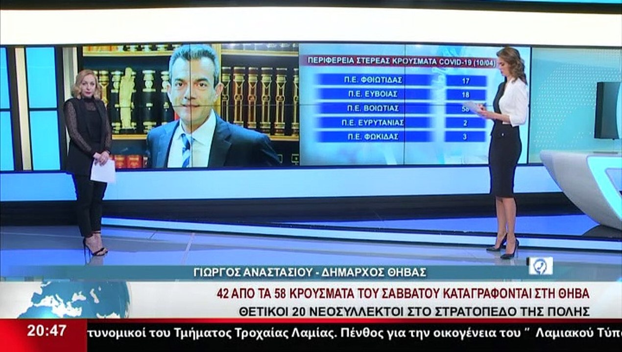 Ο Δήμαρχος Θήβας, Γ. Αναστασίου, στο Star