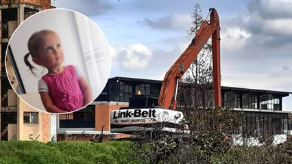 Con maquinaria pesada avanza búsqueda de Sara Sofía en río Tunjuelo