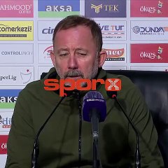 Sergen Yalçın: "Bu ligde 8'de 8 biraz zor!"