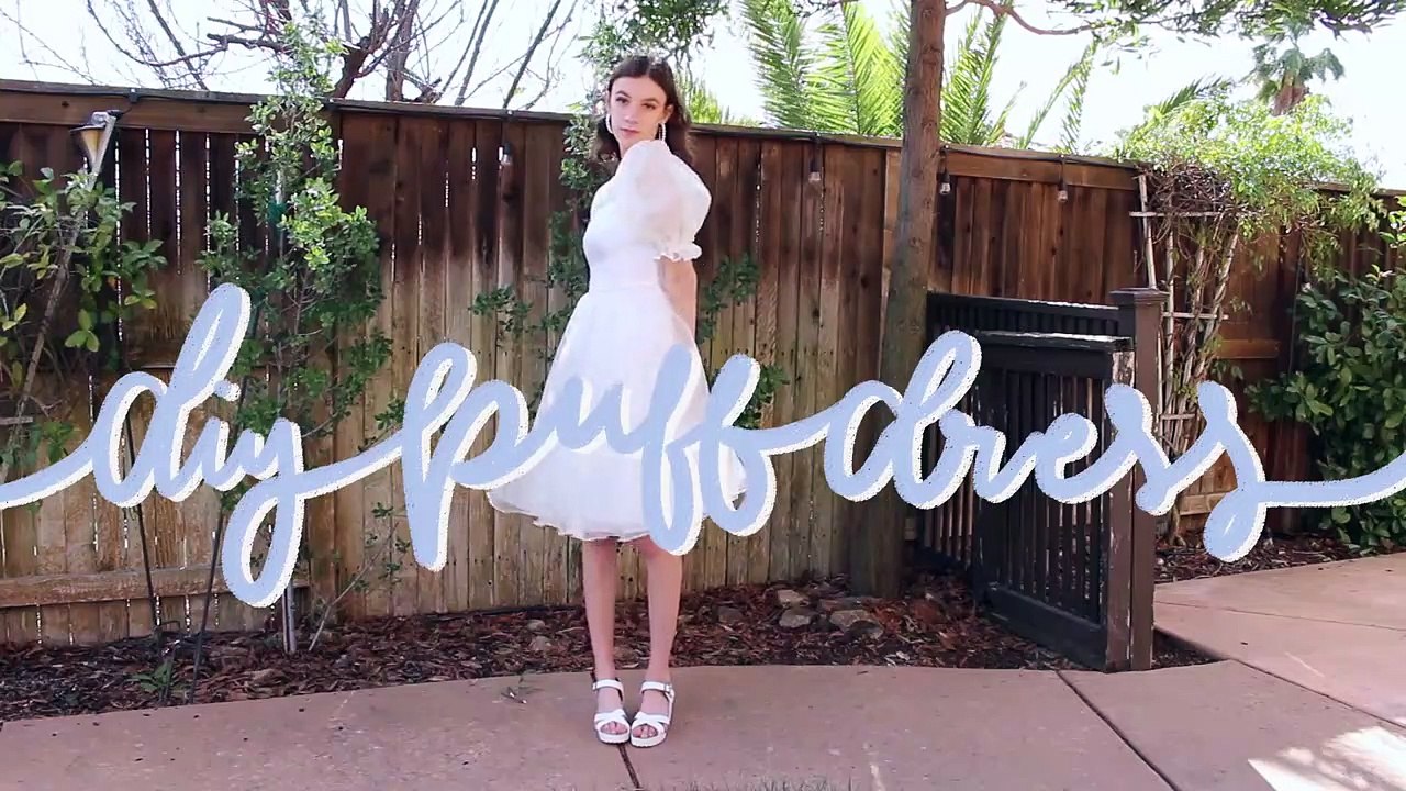 Diy Puff Sleeve Dress!  | Selkie Inspired Puff Dress Tutorial ✨So Dreamy✨